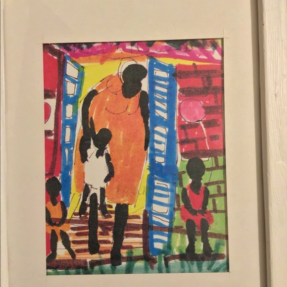 4 JAMAICA ART PAINTINGS BY PIERIE HENRI - Picture 3 of 6